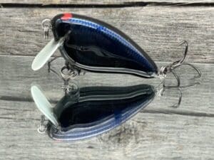 Black Label Balsa - Bacon SSR - Balsa Crankbait - Lights Out Color