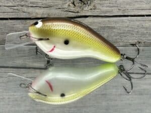 Black Label Balsa - Bully - Custom Balsa Squarebill Crankbait - Cliff's Secret Color