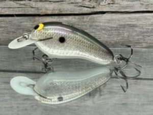 Black Label Balsa - Sandman - Custom Balsa Crankbait - Gizzard Shad Foil Color - Zoom WEC Sand Flea