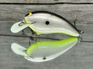 Black Label Balsa - Turbo - Custom Balsa Crankbait - Hot Anchovy Color