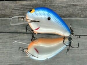 Black Label Balsa - Wreck - Balsa Squarebill - Blue Back Pearl Orange Belly - Zoom WEC E-1