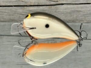 Black Label Balsa - Ricochet - Custom Balsa Crankbait - Bone Khaki Color