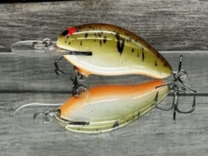 Black Label Balsa - Badger - Custom Balsa Crankbait - Root Beer Color