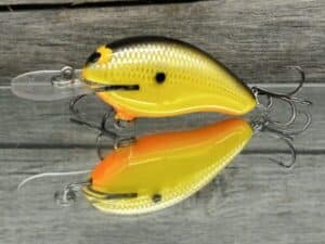 Black Label Balsa - Badger - Custom Balsa Crankbait - Mellow Yellow Color