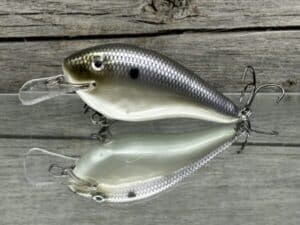 Black Label Balsa - Seducer - Custom Balsa Crankbait - American Shad color