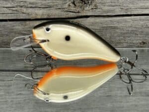 Black Label Balsa - Seducer - Custom Balsa Crankbait - Bone Khaki color