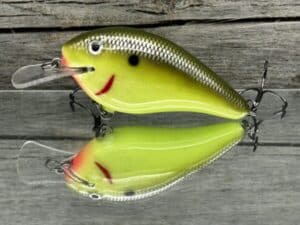 Black Label Balsa - Seducer - Custom Balsa Crankbait - Moon Shine color