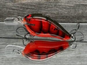 Black Label Balsa - Sweetheart MR - Custom Balsa Crankbait - Delta Craw color