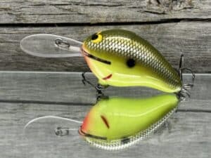 Black Label Balsa - Wreck Deep - Custom Balsa Crankbait - Moon Shine color