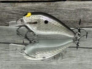 Black Label Balsa - BL 1.0 - Balsa Squarebill - Gizzard Shad Foil color