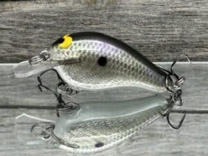 Black Label Balsa - Sweetheart - Custom Balsa Crankbait - Gizzard Shad Foil color