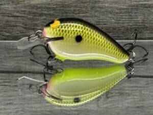 Black Label Balsa - Sweetheart - Custom Balsa Crankbait - Bone Shad color