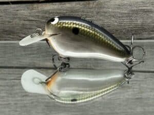 Black Label Balsa - Peanut - Balsa Crankbait - Tennessee Shift color - Zoom WEC Mutt