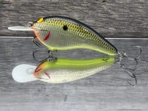 Black Label Balsa - Slim Signature Series Balsa Crankbait - Foiled Plemmons Color