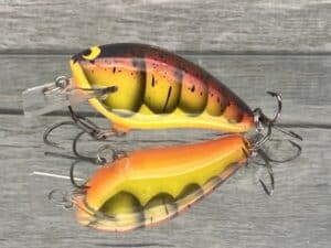 Black Label Balsa - BL 1.5 - Balsa Squarebill - Spring Craw Color