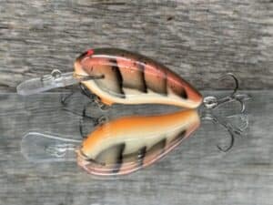 Black Label Balsa - Rock Hound SR - Custom Balsa Crankbait - Rust Craw color