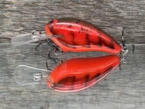 Black Label Balsa - Rock Hound SR - Custom Balsa Crankbait - Delta Craw color