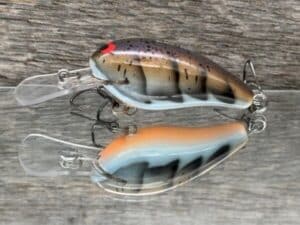 Black Label Balsa - Rock Hound SR - Custom Balsa Crankbait - Magic Craw color