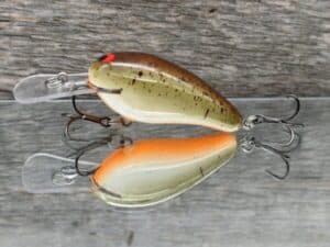 Black Label Balsa - Rock Hound SR - Custom Balsa Crankbait - Root Beer color