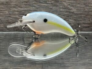 Black Label Balsa - Razor Jr SSS - Balsa Crankbait - Sexy Shad color