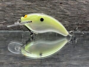 Black Label Balsa - Razor Jr SSS - Balsa Crankbait - Haze color