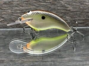 Black Label Balsa - Razor Jr SSS - Balsa Crankbait - Slick color