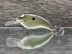 Black Label Balsa - Razor Jr - Balsa Crankbait - Money Shad color