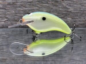 Black Label Balsa - Razor Jr - Balsa Crankbait - Citrus Candy color