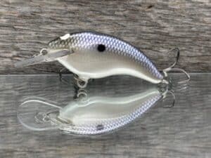 Black Label Balsa - Razor Jr - Balsa Crankbait - American Shad color