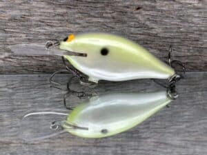 Black Label Balsa - Mod 6 - Custom Balsa Crankbait - Haze color