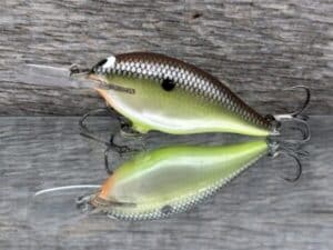 Black Label Balsa - Mod 6 - Custom Balsa Crankbait - Slick color