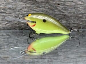 Black Label Balsa - Mod 6 - Custom Balsa Crankbait - Moon Shine color