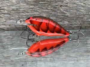 Black Label Balsa - Mod 6 - Custom Balsa Crankbait - Delta Craw color