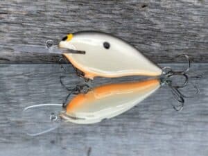 Black Label Balsa - Mod 6 - Custom Balsa Crankbait - Bone Khaki color