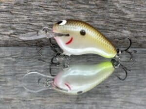 Black Label Balsa - Runt MR - Custom Balsa Crankbait - Cliff's Secret color