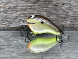 Black Label Balsa - Runt MR - Custom Balsa Crankbait - Slick color