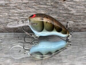 Black Label Balsa - Runt MR - Custom Balsa Crankbait - Kenny's Craw color