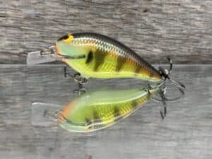 Black Label Balsa - BL 1.0 - Signature Series Balsa Squarebill - Foiled Bold Bluegill color