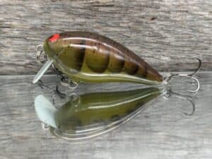 Black Label Balsa - Rattling BL 1.5 SSR - Balsa - Watermelon Red Craw color