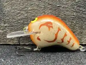 John Hott Lures - H-1 - Custom Balsa Squarebill - Mud Craw Color