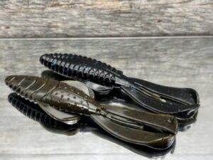 Black Label Custom Soft Plastics - Black Label Bug 4" - Double Trouble 8ct