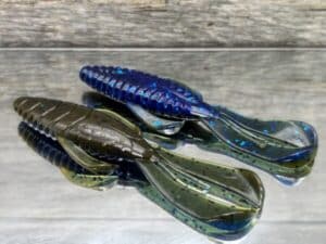 Black Label Custom Soft Plastics - Black Label Bug 4" - Okeechobee Craw 8ct