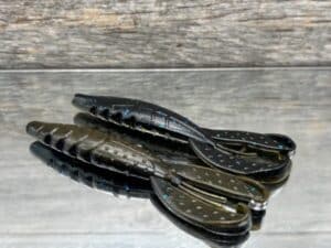 Black Label Custom Soft Plastics - CP Craw 3.75" - Double Trouble 8ct