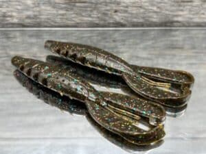 Black Label Custom Soft Plastics - CP Craw 3.75" - Tilapia Magic 8ct