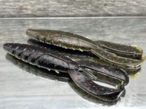 Black Label Custom Soft Plastics - CP Craw 3.75" - California 420 8ct