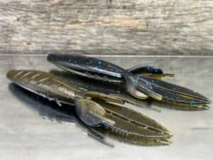 Black Label Custom Soft Plastics - Shank 4.25" - Double Trouble 8ct