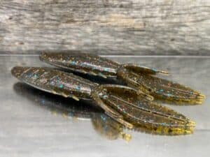 Black Label Custom Soft Plastics - Shank 4.25" - Tilapia Magic 8ct