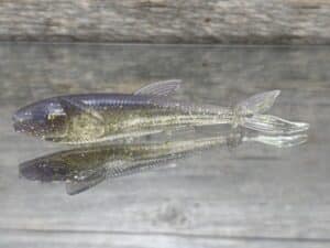 Black Label Custom Soft Plastics - Hover Player Shad 4" - Sexy Shad 6ct