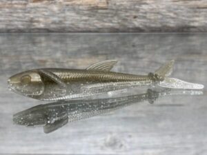 Black Label Custom Soft Plastics - Hover Player Shad 4" - Tennessee Shad 6ct