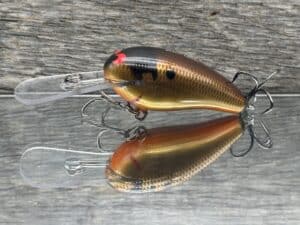 Black Label Balsa - Rock Hound - Custom Balsa Crankbait - Crawdad color